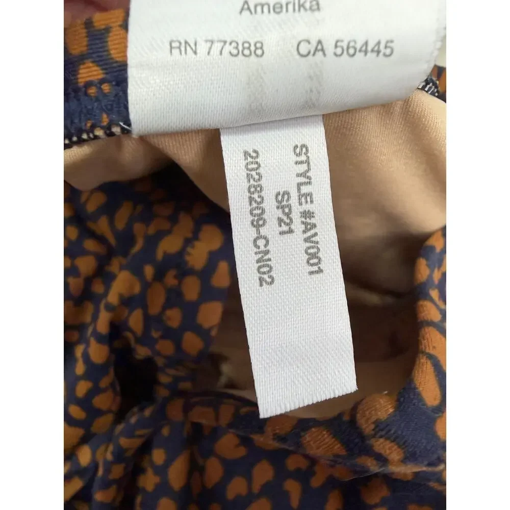 J.Crew Ruched bandeau one-piece Swimsuit in spot-on print Size 14